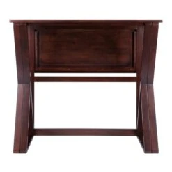 Winsome Wood Harrington Drop Leaf High Table, Antique Walnut -Home Table Chair Store 41qEFyPdybL