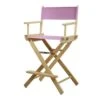 Casual Home 220-00/021-22 Director Chair 24" - Counter Height Natural Frame/Pink Canvas 2 Casual Home 220-00/021-22 Director Chair 24" - Counter Height Natural Frame/Pink Canvas -Home Table Chair Store 41rHdSbykCL
