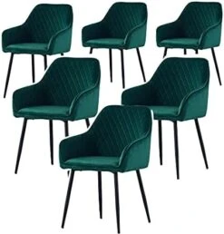 KEIVVAKN Velvet Dining Chairs Set Of 4 Green Velvet Upholstered Chairs For Dining Room Modern Tufted Dining Chair With Arms 25 KEIVVAKN Velvet Dining Chairs Set Of 4 Green Velvet Upholstered Chairs For Dining Room Modern Tufted Dining Chair With Arms -Home Table Chair Store 41rOeqR2akL. AC