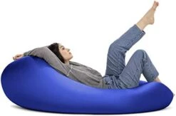 Jaxx Nimbus Spandex Bean Bag Chair For Adults-Furniture For Rec, Family Rooms And More, Large, Navy 22 Jaxx Nimbus Spandex Bean Bag Chair For Adults-Furniture For Rec, Family Rooms And More, Large, Navy -Home Table Chair Store 41rzeROMCcL. AC