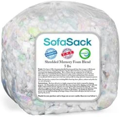 Sofa Sack Shredded Foam Refill: Memory Foam Filling Refill For Bean Bags, Dog Beds And Pillows, 30lbs, Multi-Color 20 Sofa Sack Shredded Foam Refill: Memory Foam Filling Refill For Bean Bags, Dog Beds And Pillows, 30lbs, Multi-Color -Home Table Chair Store 41sEmJKZ6wL. AC