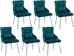 UDAX Velvet Dining Chair, Upholstered Vanity Chair With Tufted Back And Metal Legs, Mistyrose Pink -Home Table Chair Store 41u2 gtgWaL. AC