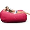 ULTIMATE SACK Lounger Bean Bag Chair: Giant Foam-Filled Furniture - Machine Washable Covers, Double Stitched Seams, Durable Inner Liner, And 100% Virgin Foam. Corner Chair. (Pink, Fur) 1 ULTIMATE SACK Lounger Bean Bag Chair: Giant Foam-Filled Furniture - Machine Washable Covers, Double Stitched Seams, Durable Inner Liner, And 100% Virgin Foam. Corner Chair. (Pink, Fur) -Home Table Chair Store 41uAupbpWmL