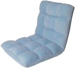 Loungie Super-Soft Folding Adjustable Floor Relaxing/Gaming Recliner Chair, Beige -Home Table Chair Store 41uuT8nU1WL. AC