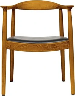 Laura Davidson Furniture Hans Wegner Replica Kennedy Arm Chair, Mid Century Modern Kitchen & Dining Chair With Arm Rest, Ash Wood, Walnut And Italian Leather 13 Laura Davidson Furniture Hans Wegner Replica Kennedy Arm Chair, Mid Century Modern Kitchen & Dining Chair With Arm Rest, Ash Wood, Walnut And Italian Leather -Home Table Chair Store 41vITnuVLOL