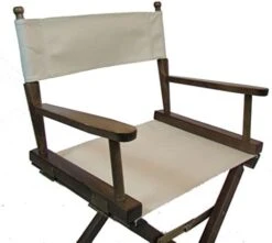 TLT Personalized Imprinted Gold Medal Contemporary 30" Bar Height Walnut Frame Directors Chair - Royal Blue -Home Table Chair Store 41w7dYlLrhL. AC