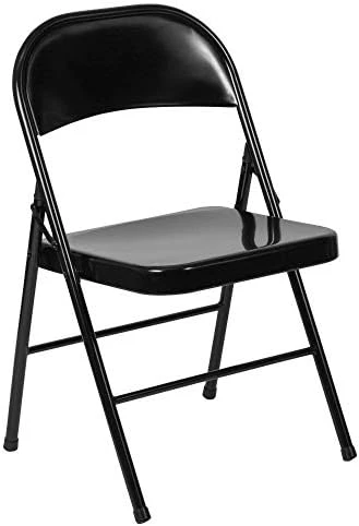 Flash Furniture HERCULES Series Double Braced Beige Metal Folding Chair 17 Flash Furniture HERCULES Series Double Braced Beige Metal Folding Chair - Image 15