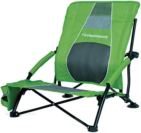STRONGBACK Low Gravity Beach Chair With Built-in Lumbar Back Support, Heavy Duty Portable Folding Beach Chair For Adults 8 STRONGBACK Low Gravity Beach Chair With Built-in Lumbar Back Support, Heavy Duty Portable Folding Beach Chair For Adults - Image 6