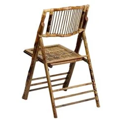 Flash Furniture American Champion Bamboo Folding Chair -Home Table Chair Store 41x6OFgHFuL
