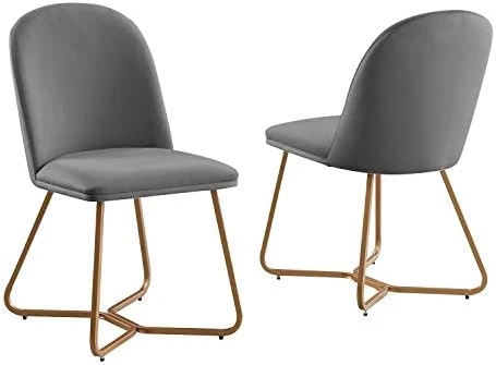 Morden Fort 5 Piece Round Dining Table With Dining Chair Set, Modern Classic Traditional Luxury Style Dining Table Set For Dining Room, Restaurant - Beige 8 Morden Fort 5 Piece Round Dining Table With Dining Chair Set, Modern Classic Traditional Luxury Style Dining Table Set For Dining Room, Restaurant - Beige - Image 6