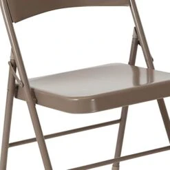 Flash Furniture HERCULES Series Double Braced Beige Metal Folding Chair 21 Flash Furniture HERCULES Series Double Braced Beige Metal Folding Chair -Home Table Chair Store 41xHenFKZ3L