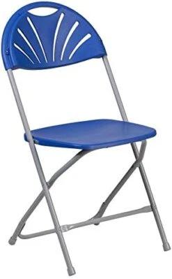 Flash Furniture 2 Pack HERCULES Series 650 Lb. Capacity Black Plastic Fan Back Folding Chair -Home Table Chair Store 41xRPayo93L. AC