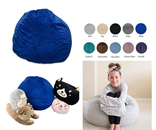 Pillowtex Quality Kids Memory Foam Bean Bag Chair - 3ft Bags With Removable Washable Cover 7 Pillowtex Quality Kids Memory Foam Bean Bag Chair - 3ft Bags With Removable Washable Cover - Image 5