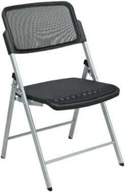 Office Star Deluxe Breathable ProGrid Seat And Back Folding Chair 2-Pack, Black Finish Frame 13 Office Star Deluxe Breathable ProGrid Seat And Back Folding Chair 2-Pack, Black Finish Frame -Home Table Chair Store 41xgxIn5fKL. AC