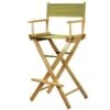 Casual Home 30" Director's Chair Natural Frame-with Olive Canvas, Bar Height 2 Casual Home 30" Director's Chair Natural Frame-with Olive Canvas, Bar Height -Home Table Chair Store 41xz7uRb89L