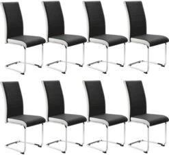 SICOTAS Dining Chairs Set Of 2 - Modern Kitchen Chairs Faux Leather, High Back Dining Room Chairs With Metal Base, Upholstered Dinner Chairs, 2 PCS Armless Side Chair For Dining Room And Kitchen, Grey 22 SICOTAS Dining Chairs Set Of 2 - Modern Kitchen Chairs Faux Leather, High Back Dining Room Chairs With Metal Base, Upholstered Dinner Chairs, 2 PCS Armless Side Chair For Dining Room And Kitchen, Grey -Home Table Chair Store 41zZ4kHLFvL. AC