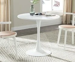 White Tulip Table,31.5" Modern Round Dining Table White Pedestal Table Kitchen Table Bistro Table Round Drop Leaf Table For Dining Room,Living Room(White) 15 White Tulip Table,31.5" Modern Round Dining Table White Pedestal Table Kitchen Table Bistro Table Round Drop Leaf Table For Dining Room,Living Room(White) -Home Table Chair Store 51 3o1bZF9L. AC
