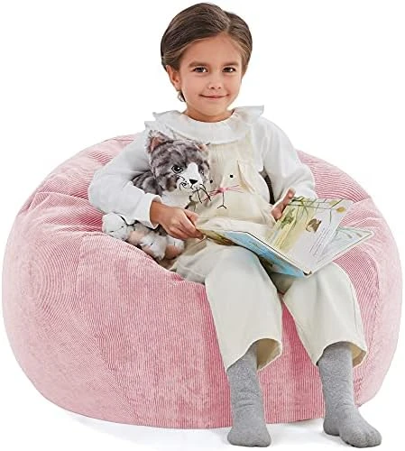 Nobildonna Bean Bag Chair Cover (No Filler) For Kids And Adults. Extra Large 300L Beanbag Stuffed Animal Storage Soft Premium Corduroy 16 Nobildonna Bean Bag Chair Cover (No Filler) For Kids And Adults. Extra Large 300L Beanbag Stuffed Animal Storage Soft Premium Corduroy - Image 14