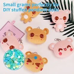 Welacer 250G Shredded Memory Foam Filling For Small Pillow Plush Doll Arts Crafts Refill, Without Added Gel Particles, Premium Soft And Great For Stuffing, Multi Color And Shape -Home Table Chair Store 512HSoJHqgL