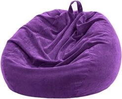 Nobildonna Bean Bag Chair Cover (No Filler) For Kids And Adults. Extra Large 300L Beanbag Stuffed Animal Storage Soft Premium Corduroy 31 Nobildonna Bean Bag Chair Cover (No Filler) For Kids And Adults. Extra Large 300L Beanbag Stuffed Animal Storage Soft Premium Corduroy -Home Table Chair Store 5130aKFM7L. AC