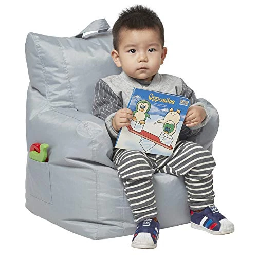 Factory Direct Partners 10481-FB Cali Alpine Sack Bean Bag Chair, Dirt-Resistant Coated Oxford Fabric - French Blue 16 Factory Direct Partners 10481-FB Cali Alpine Sack Bean Bag Chair, Dirt-Resistant Coated Oxford Fabric - French Blue - Image 14