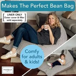 Huddle Supply Co Bean Bag Liner Designer Stuffie Seat Bean Bag Cover 17 Huddle Supply Co Bean Bag Liner Designer Stuffie Seat Bean Bag Cover -Home Table Chair Store 513ySb71PUL