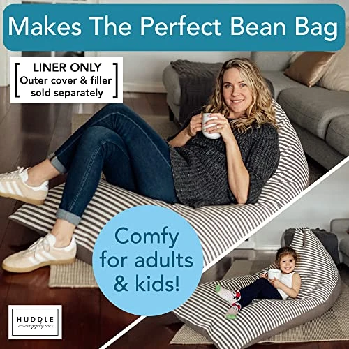 Huddle Supply Co Bean Bag Liner Designer Stuffie Seat Bean Bag Cover 6 Huddle Supply Co Bean Bag Liner Designer Stuffie Seat Bean Bag Cover - Image 4