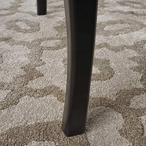 Christopher Knight Home Hallie Traditional Velvet Armless Dining Chairs, 2-Pcs Set, Teal / Dark Brown 8 Christopher Knight Home Hallie Traditional Velvet Armless Dining Chairs, 2-Pcs Set, Teal / Dark Brown - Image 6