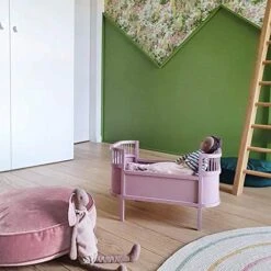 YIUOR Velvet Pouf For Nursery Floor Cushion Soft Round Throw Pillow Baby Room Seat Mattress Bean Bag Chair For Reading Nook -Home Table Chair Store 5169Ysa9ezL