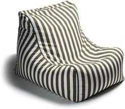 Jaxx Ponce Outdoor Bean Bag Chair, Navy -Home Table Chair Store 516UQVa e7L. AC