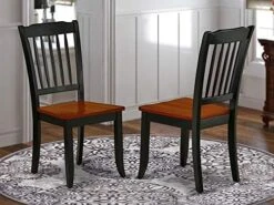 East West Furniture C Dining Room Chairs, DAC-LWH-W 21 East West Furniture C Dining Room Chairs, DAC-LWH-W -Home Table Chair Store 516e VNGBDL. AC