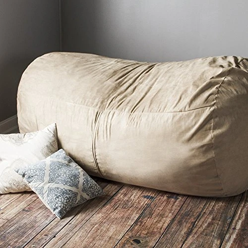 Jaxx 7 Foot Giant Bean Bag Sofa, Camel 8 Jaxx 7 Foot Giant Bean Bag Sofa, Camel - Image 6