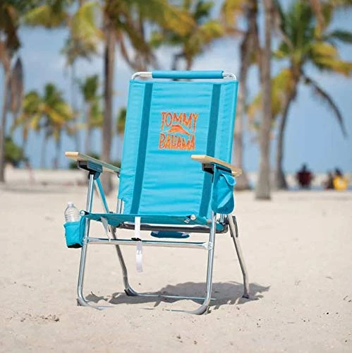 Tommy Bahama 7 Position Hi-Boy Beach Chair, Blue 3 Tommy Bahama 7 Position Hi-Boy Beach Chair, Blue