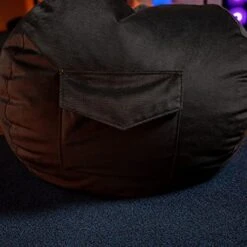 X Rocker X-Ball Gaming Bean Bag Chair, Black/Orange 12 X Rocker X-Ball Gaming Bean Bag Chair, Black/Orange -Home Table Chair Store 51FNwH1DccL