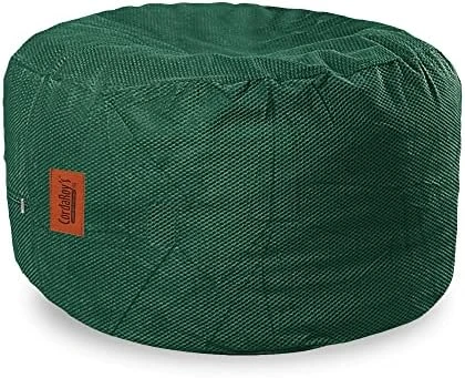 CordaRoy's Chenille Bean Bag Ottoman Footstool, 26" X 17", Charcoal 10 CordaRoy's Chenille Bean Bag Ottoman Footstool, 26" X 17", Charcoal - Image 8