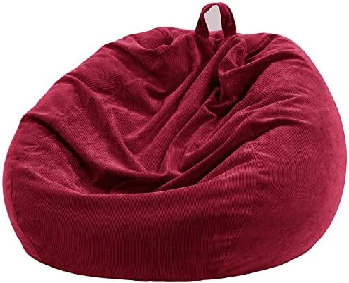 Nobildonna Bean Bag Chair Cover (No Filler) For Kids And Adults. Extra Large 300L Beanbag Stuffed Animal Storage Soft Premium Corduroy 15 Nobildonna Bean Bag Chair Cover (No Filler) For Kids And Adults. Extra Large 300L Beanbag Stuffed Animal Storage Soft Premium Corduroy - Image 13