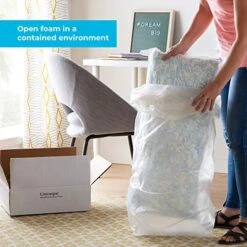 Linenspa Shredded Memory Foam - Craft Foam - Replacement Fill For Pillows, Bean Bags, Chairs, Dog Beds, Stuffed Animals, and Crafts, 5 Lbs -Home Table Chair Store 51KYFyUWzlL