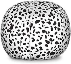 Lunarable Mermaid Scale Storage Toy Bag Chair, Continuous Japanese Circular Pattern Overlap Rounds In Aqua Color Palette, Stuffed Animal Organizer Washable Bag, Small Size, Blue Purple -Home Table Chair Store 51PDaIqLsxL. AC