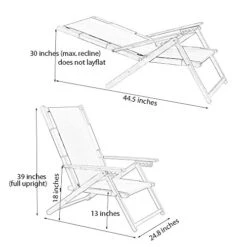 Frankford Umbrellas Heavy Duty Commercial Grade Oak Wooden Beach Chair Folding Wood Chaise Lounger -Home Table Chair Store 51PMREVCupL