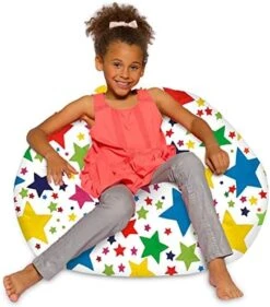 Posh Beanbags Bean Bag Chair, Large-38in, Solid Orange 23 Posh Beanbags Bean Bag Chair, Large-38in, Solid Orange -Home Table Chair Store 51PpVXkhDeL. AC