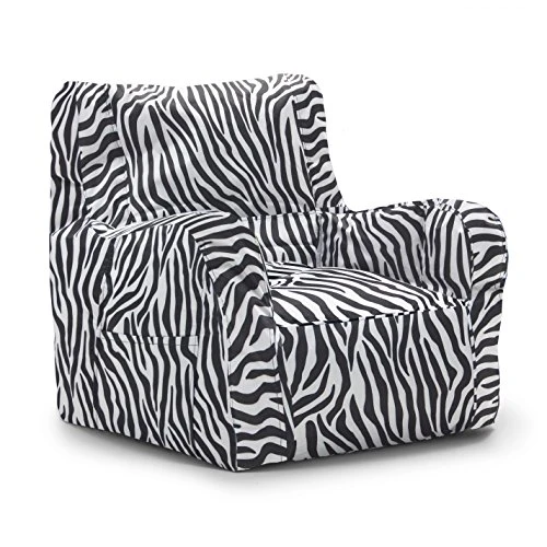 Big Joe Duo Chair, Zebra 4 Big Joe Duo Chair, Zebra - Image 2