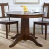 Safavieh Home Collection Sergio Rustic Café Brown Round Dining Table 1 Safavieh Home Collection Sergio Rustic Café Brown Round Dining Table -Home Table Chair Store 51SFjIprQwL