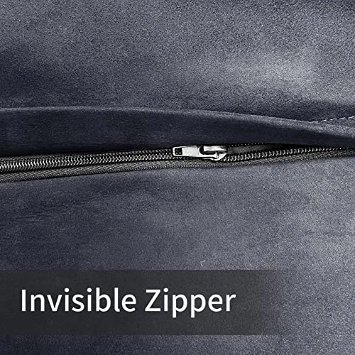 Anuwaa Bean Bag Chair Cover - Soft Suede Fabric Bean Bag Cover, Washable Lazy Sofa Bed Cover, Sack Bean Bag Chair For Adults And Teens, Living Room Furniture, 4ft Black(Cover Only, No Filler) 6 Anuwaa Bean Bag Chair Cover - Soft Suede Fabric Bean Bag Cover, Washable Lazy Sofa Bed Cover, Sack Bean Bag Chair For Adults And Teens, Living Room Furniture, 4ft Black(Cover Only, No Filler) - Image 4