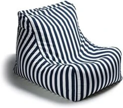 Jaxx Ponce Outdoor Bean Bag Chair, Navy -Home Table Chair Store 51TuWS9 t6L. AC