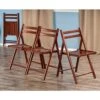 Winsome Wood Robin Seating, Walnut (Set Of 4) -Home Table Chair Store 51VEOTfh3dL