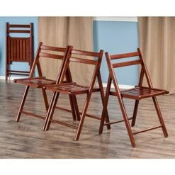 Winsome Wood Robin Seating, Walnut (Set Of 4)