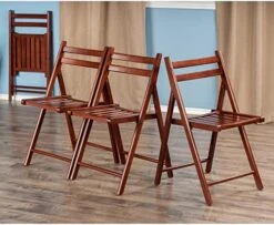 Winsome Wood Robin Seating, Walnut (Set Of 4) -Home Table Chair Store 51VEOTfh3dL. AC