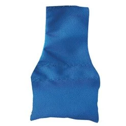 Smitty Officials Football Thrown Down Single Side Bean Bag, Royal Blue