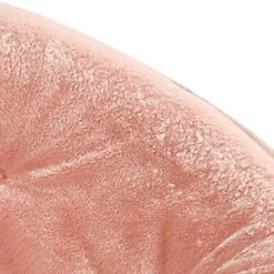 Urban Shop Faux Fur Saucer Chair With Metal Frame, One Size, Blush -Home Table Chair Store 51Xe7jbvdhL