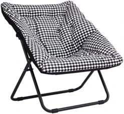 Tiita Saucer Chair, Soft Faux Fur Oversized Folding Accent Chair, Soft Furry Lounge Lazy Chair, Metal Frame Moon Chair For Bedroom, Living Room, Dorm Rooms, Garden And Courtyard 23 Tiita Saucer Chair, Soft Faux Fur Oversized Folding Accent Chair, Soft Furry Lounge Lazy Chair, Metal Frame Moon Chair For Bedroom, Living Room, Dorm Rooms, Garden And Courtyard -Home Table Chair Store 51cA3DqmZcL. AC